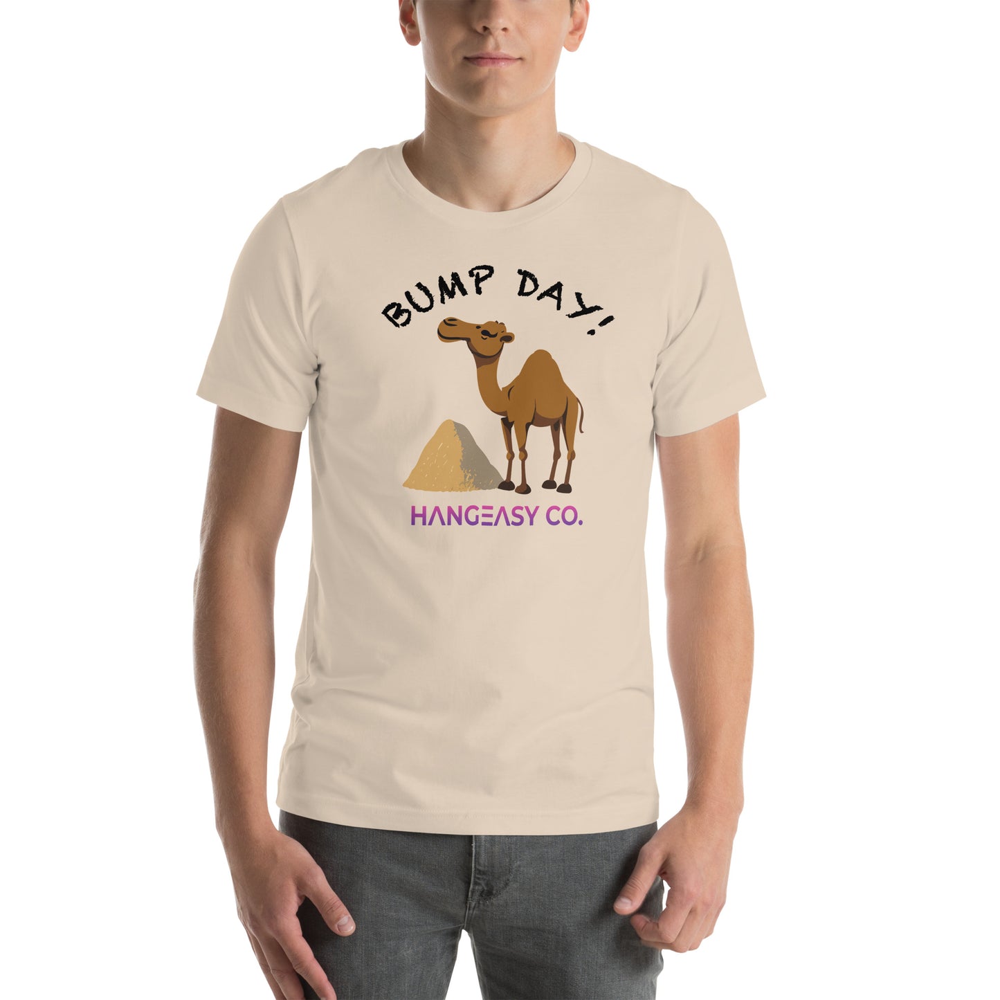 Bump Day Camel Tee