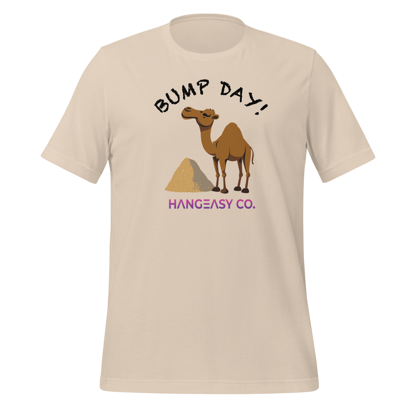 Bump Day Camel Tee