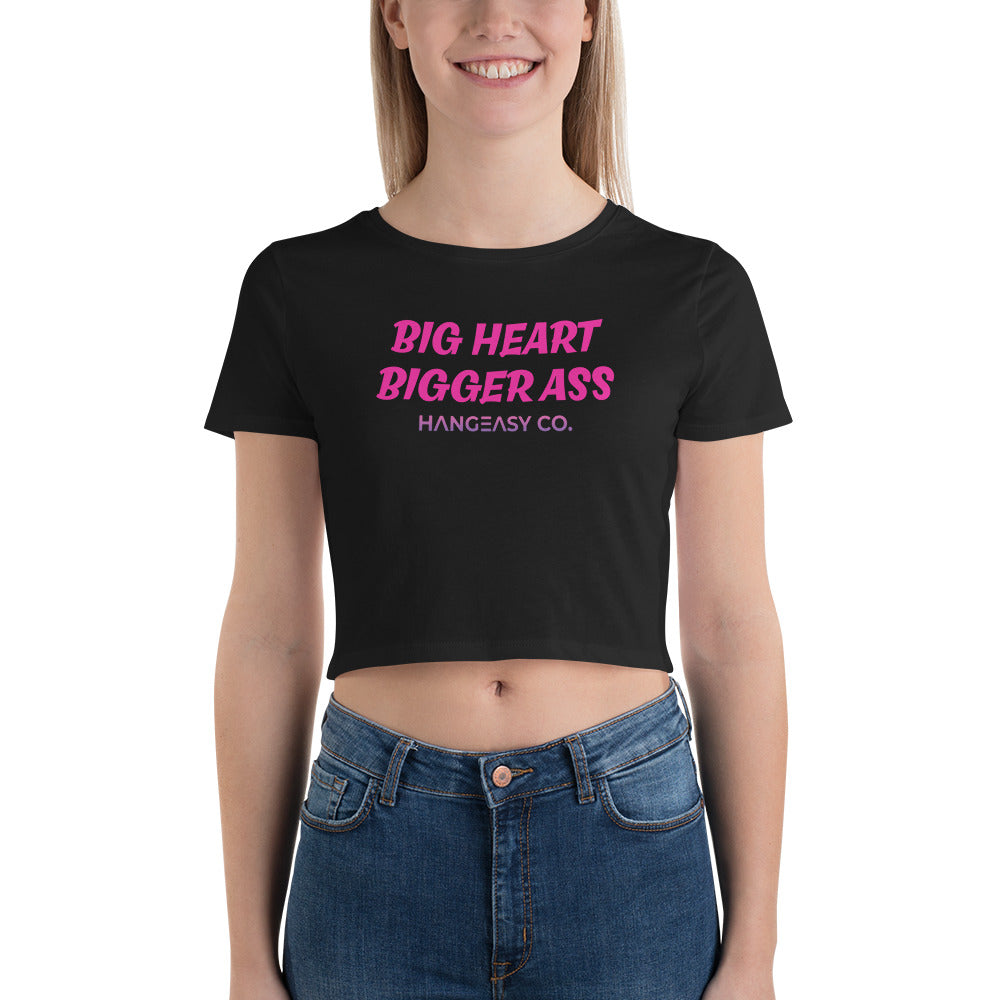 Big Heart Bigger Ass Crop Tee