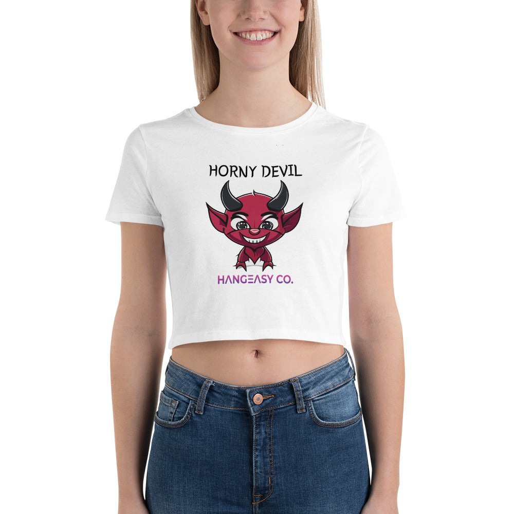 Horny Devil Crop Tee