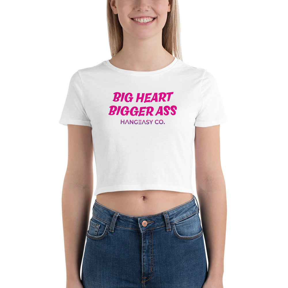 Big Heart Bigger Ass Crop Tee